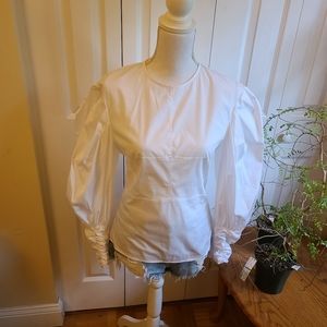 Woman Puff Sleeve  Blouse
